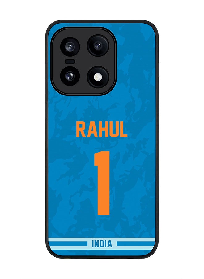 Stylizedd For OnePlus 15 Case,Slim fit Camera Protection, Shockproof Thin Phone cover  - India KL Rahul, Jersey No 1 - Image 1